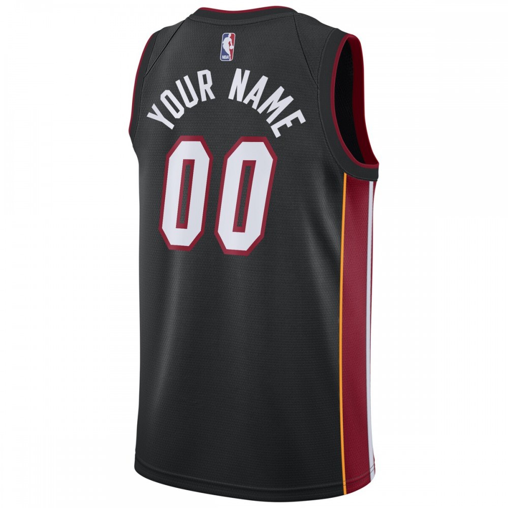 Miami Heat Swingman Custom Jersey Black - Icon Edition-Pro Kit Vault | Brand New 26/27 Sports Jerseys